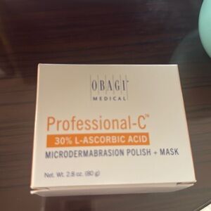 New Obagi Medical Professional-C Microdermabrasion Polish + Mask